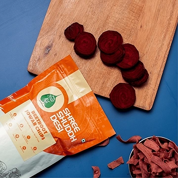 Beetroot Jowar Chips