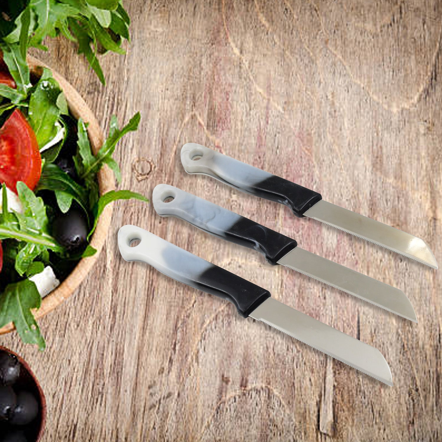 Kitchen Knife With Stainless Steel Blade (1 Pc)