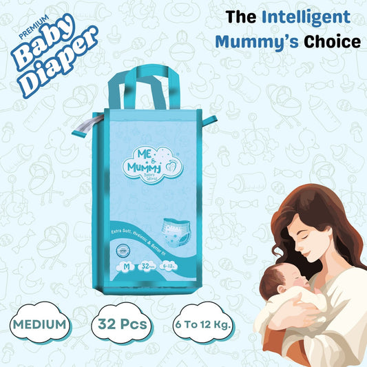 Baby Diaper Pants ( 6 KG To 12 KG)