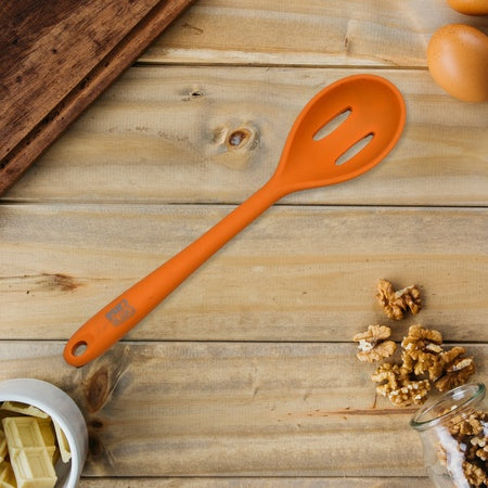 5404 Silicon Non-stick Heat Resistant Kitchen Item Premium Spoon ( 1pc ).